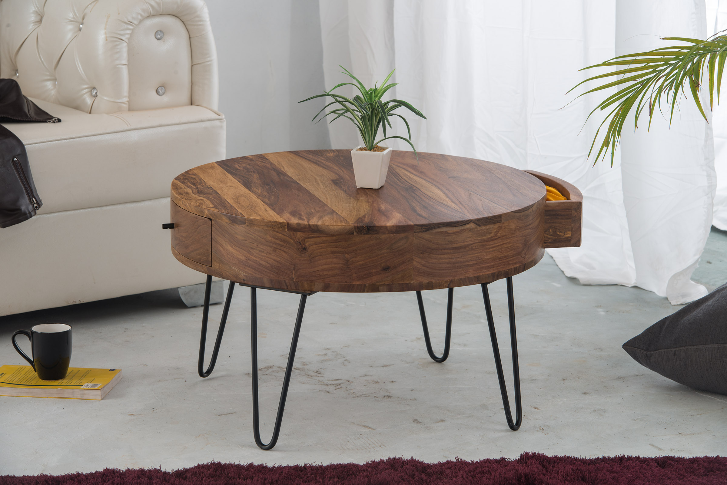 Round Display Table