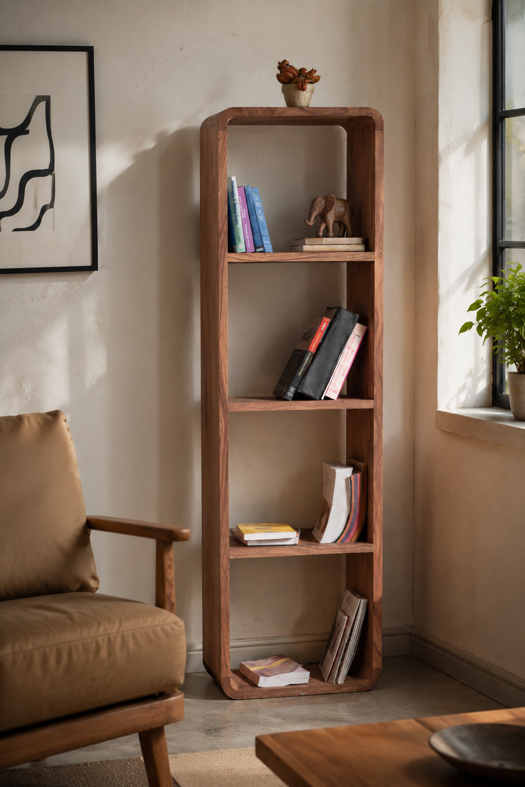 4 Hole Cube Bookshelf