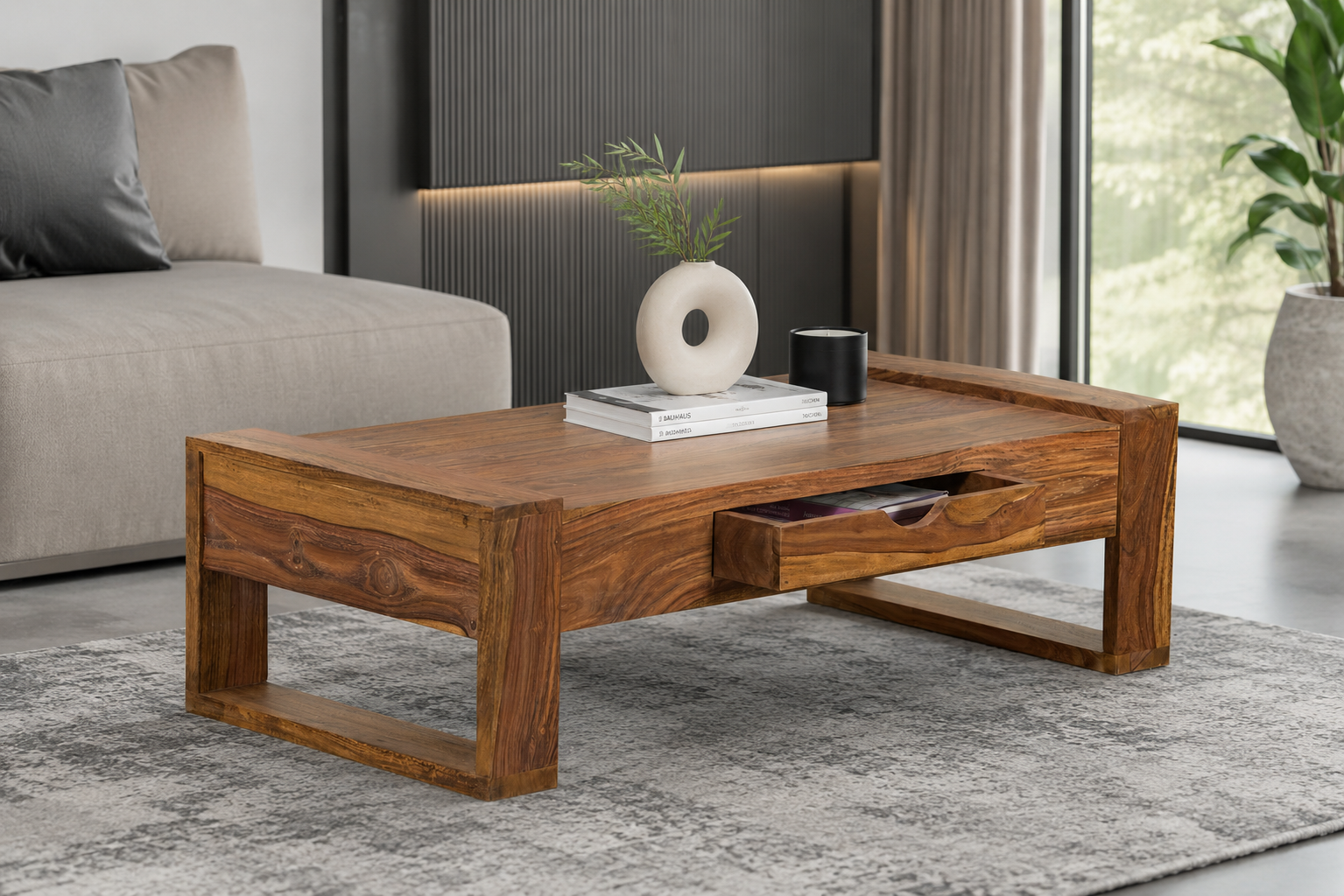  Shimla 1 Drawer Coffee Table