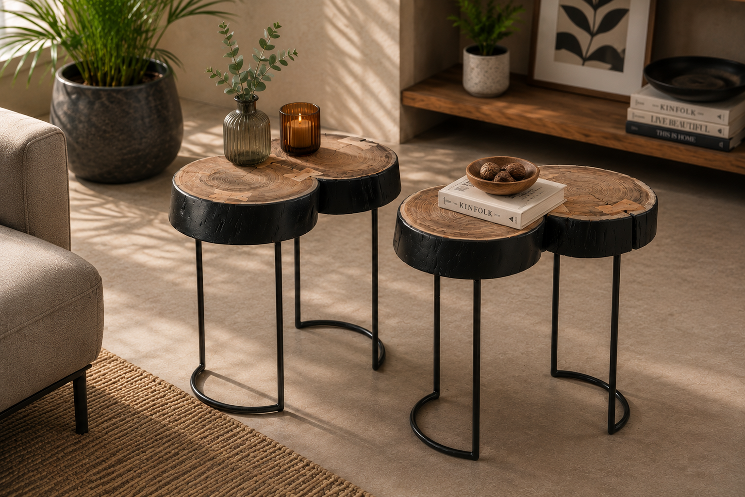 2 Block Stool 