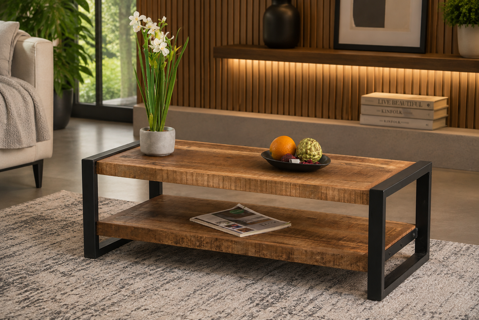 Double Top Coffee Table