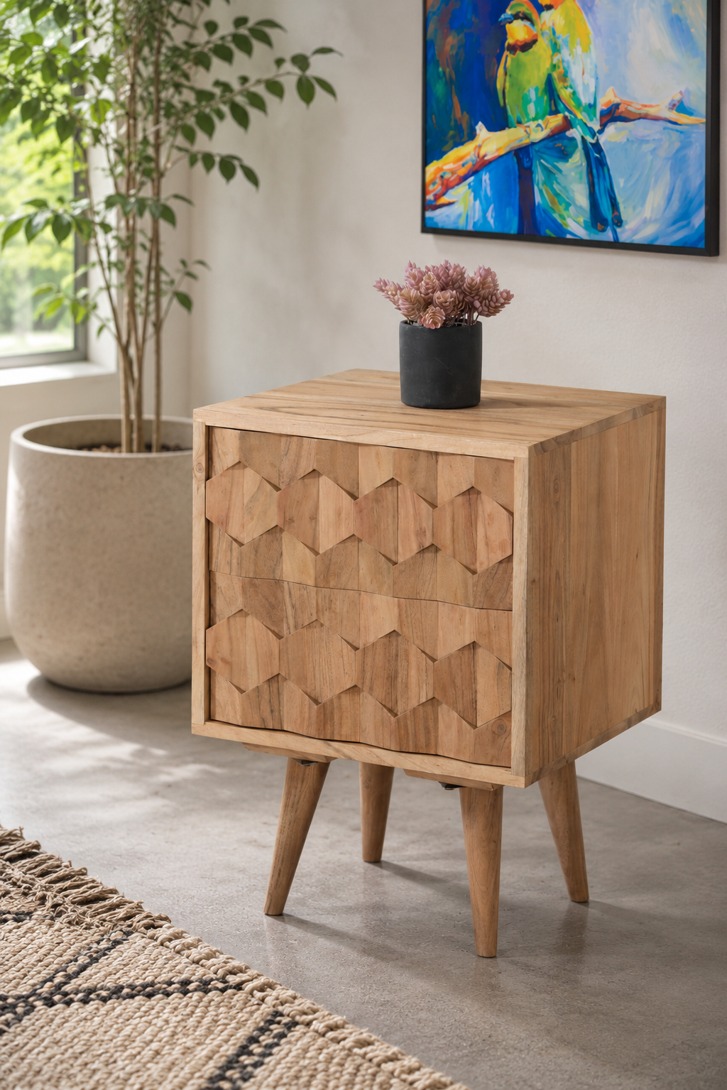 2  Drawer Bedside