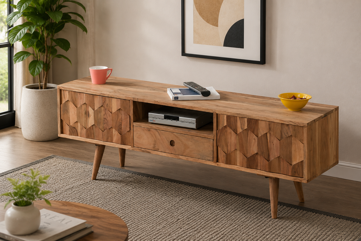 Kohinoor 2 Door & 1 Drawer Plasma