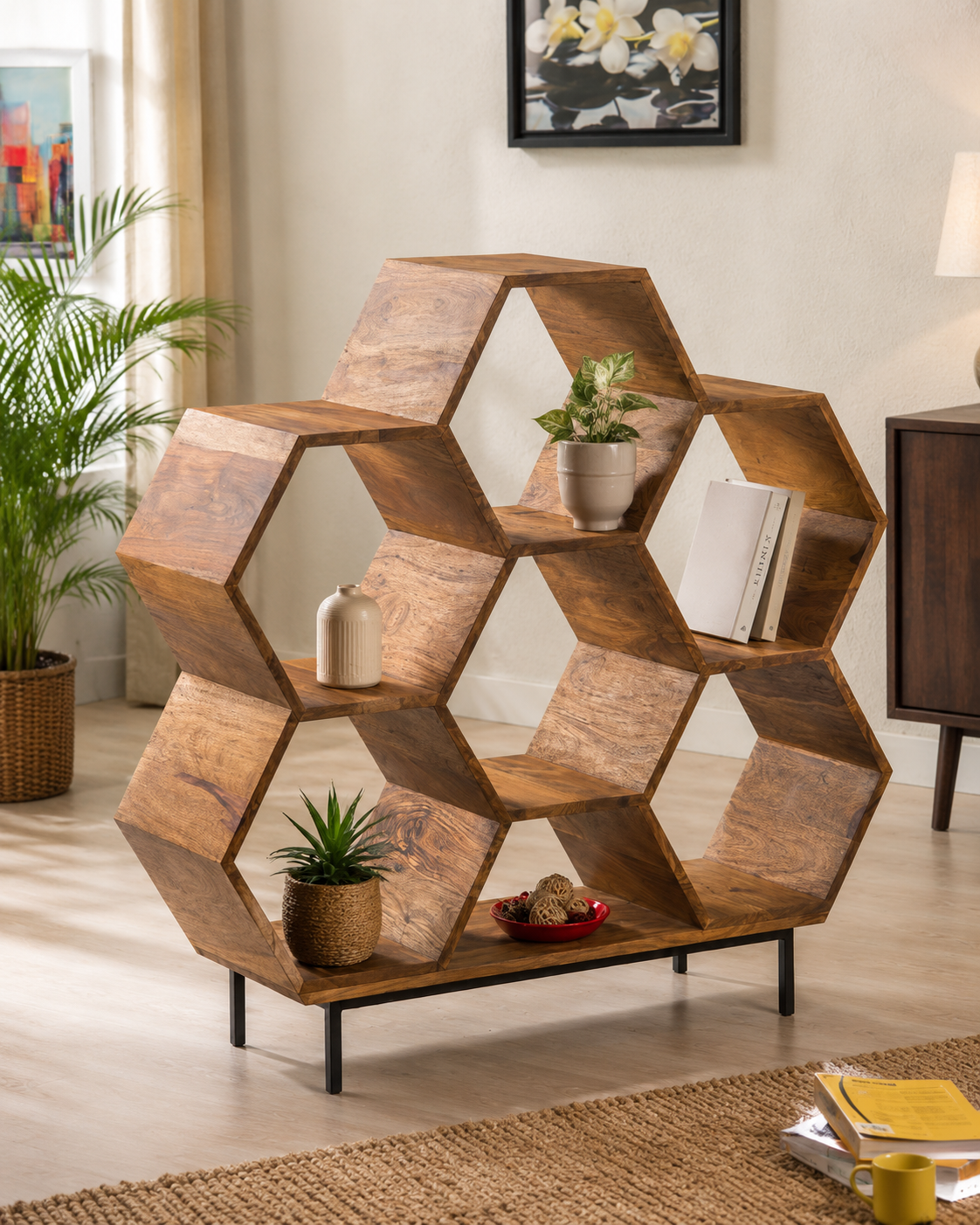Diamond Bookcase