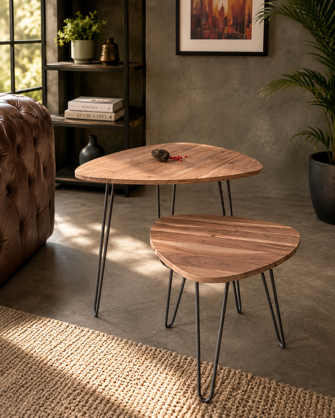 Lonawala stool Set of 2