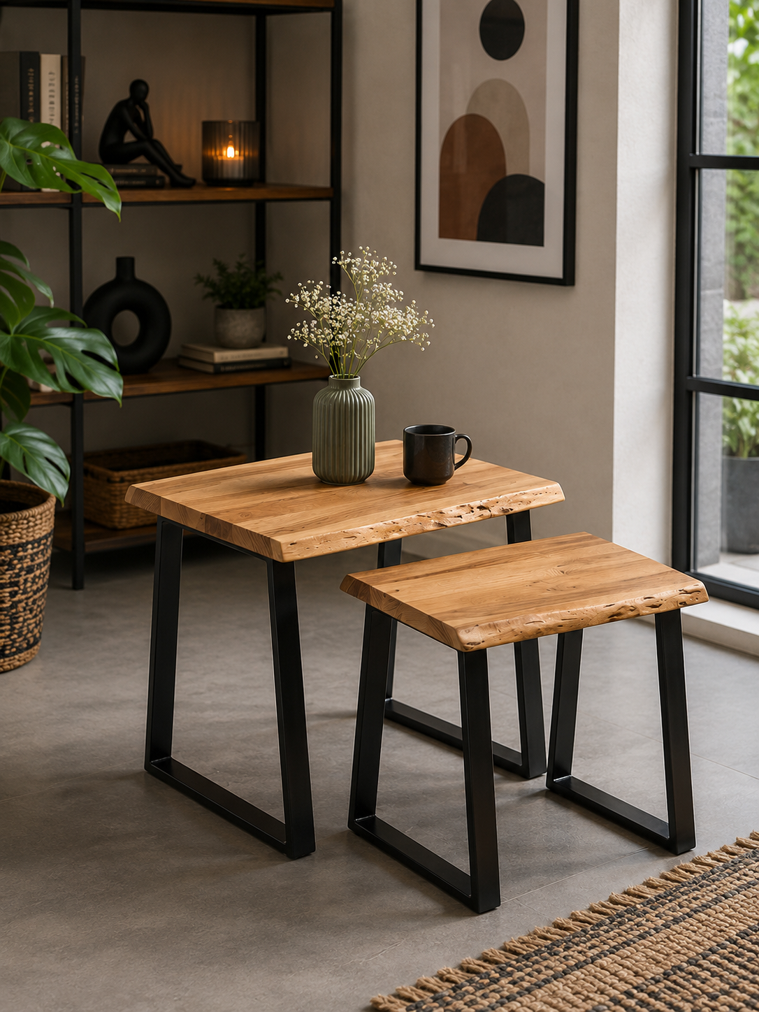 Pune Stool Set of 2