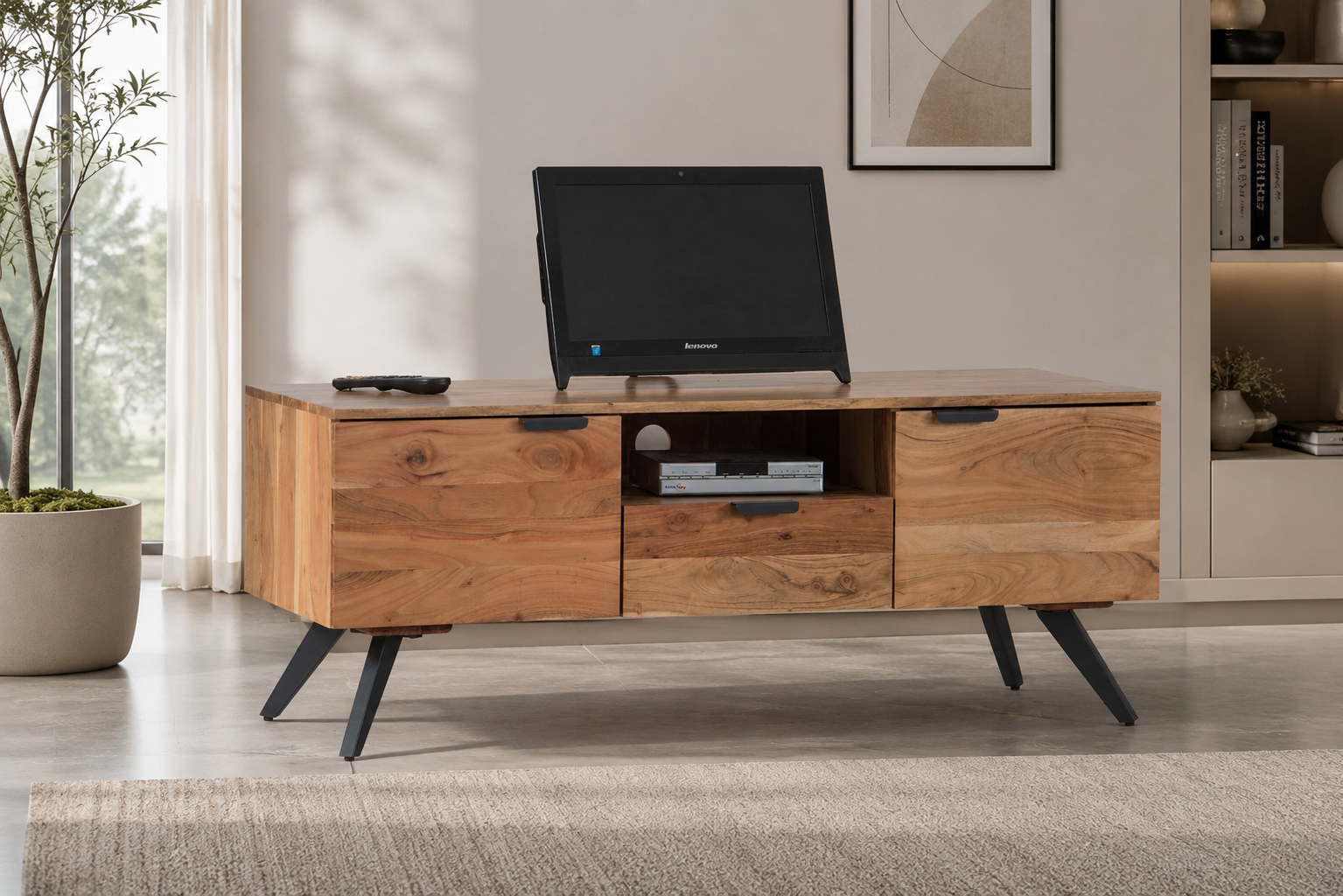 2 Door & 1 Drawer Plasma  