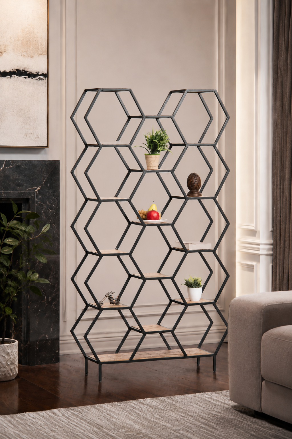 Diamond Bookcase
